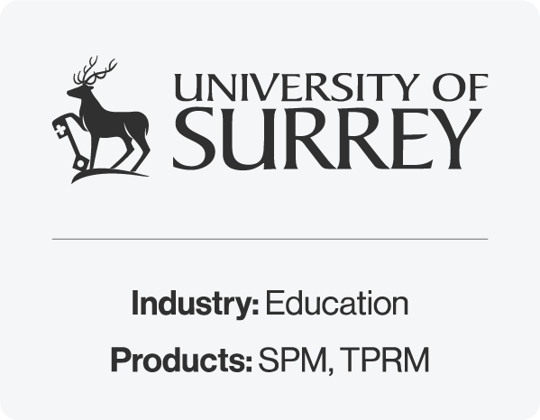 University of Surrey customer badge