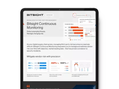 Bitsight continuous monitoring datasheet
